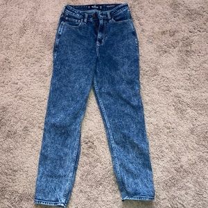 hollister high waisted mom jeans